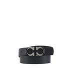 Black Calf Leather Bos Taurus Regular Belt