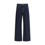 Blue Cotton Relaxed Fit Jeans