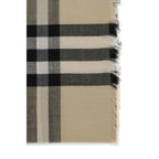Beige Wool Scarf