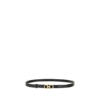 Brown Calf Leather Bos Taurus Thin Belt