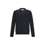 Black Fleece Wool Dress Shirt