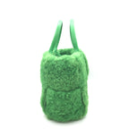 Bottega Veneta Arco Tote Intrecciato Shearling Small