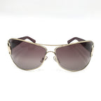 Aviator Horsebit Sunglasses With Tinted Lenses