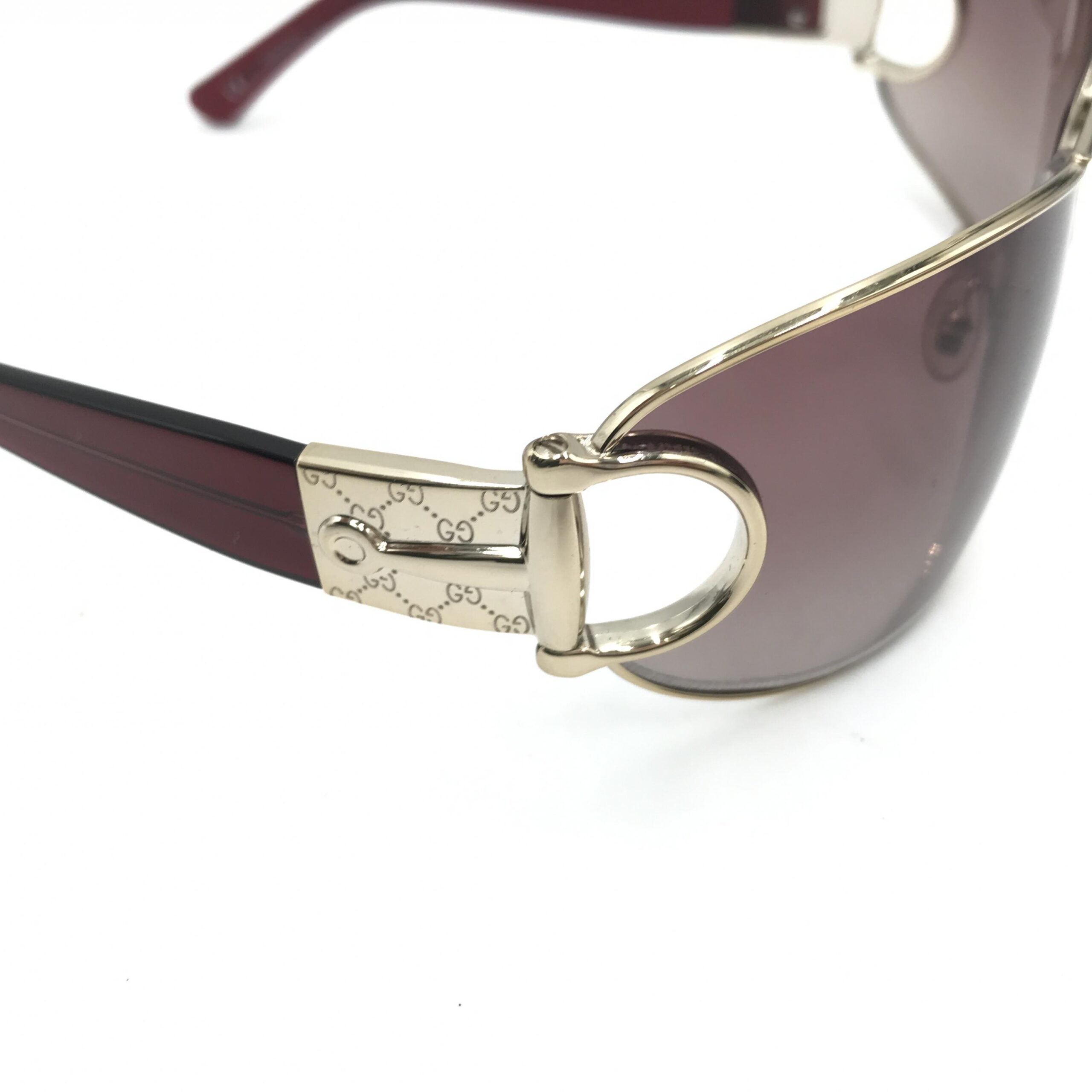Aviator Horsebit Sunglasses With Tinted Lenses