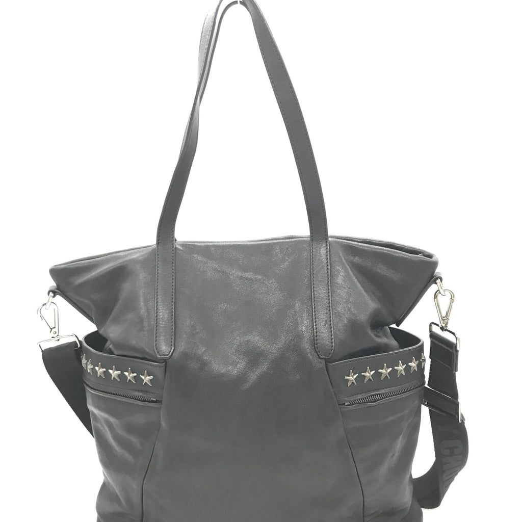 Balfour Black Leather Studs Tote