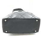 Chanel Black Canvas Paris-Biarritz Tote PM Handbag