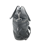 Balfour Black Leather Studs Tote