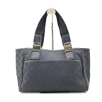 Black GG Canvas Tote Bag