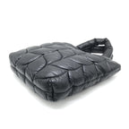 Black Leather Big Softie Tote Bag