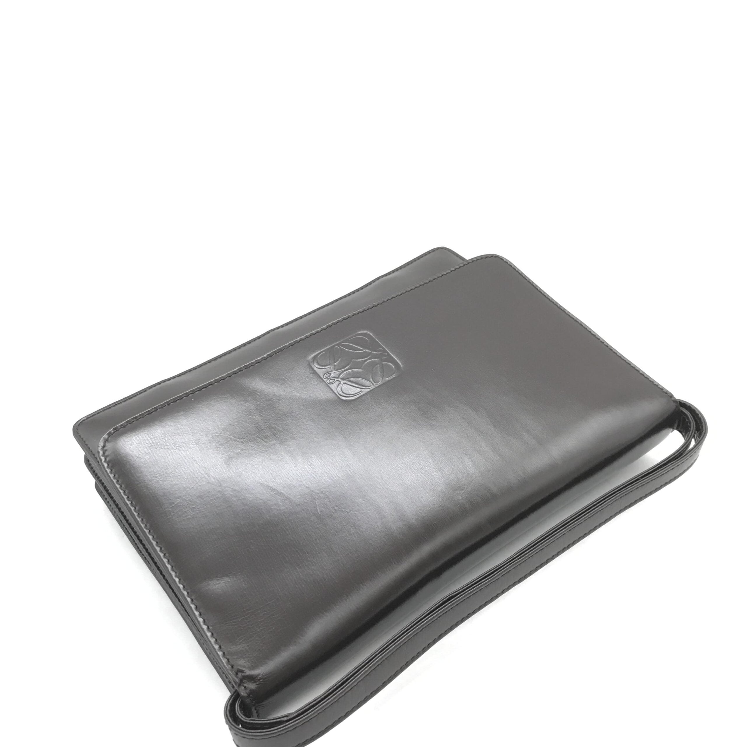 Black Leather Shoulder Bag