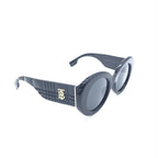 Black Oversized Round Sunglasses