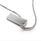 Blue Trotter Pendant Necklace