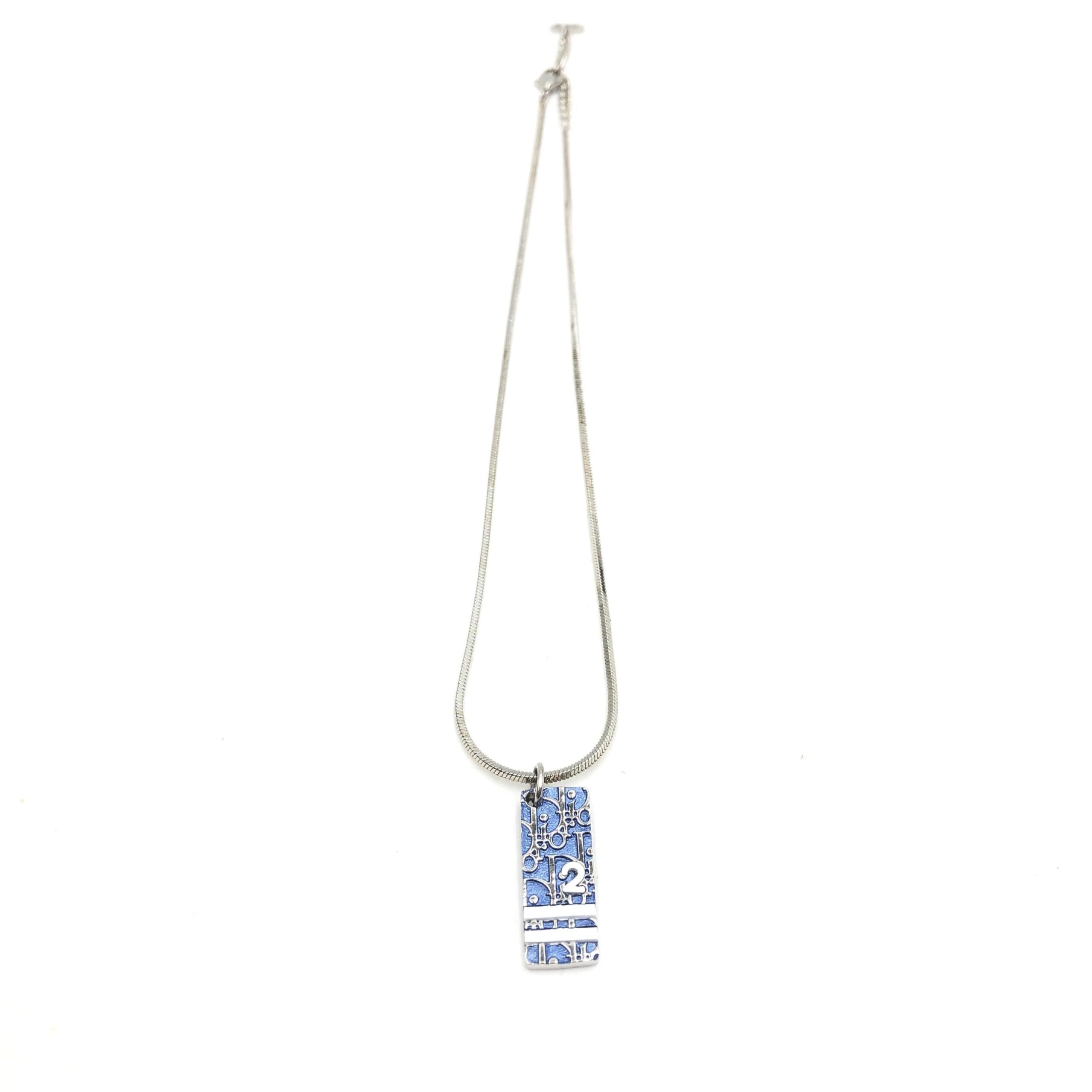Blue Trotter Pendant Necklace