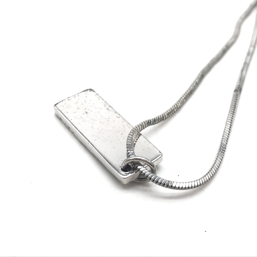 Blue Trotter Pendant Necklace