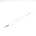 Blue Trotter Pendant Necklace