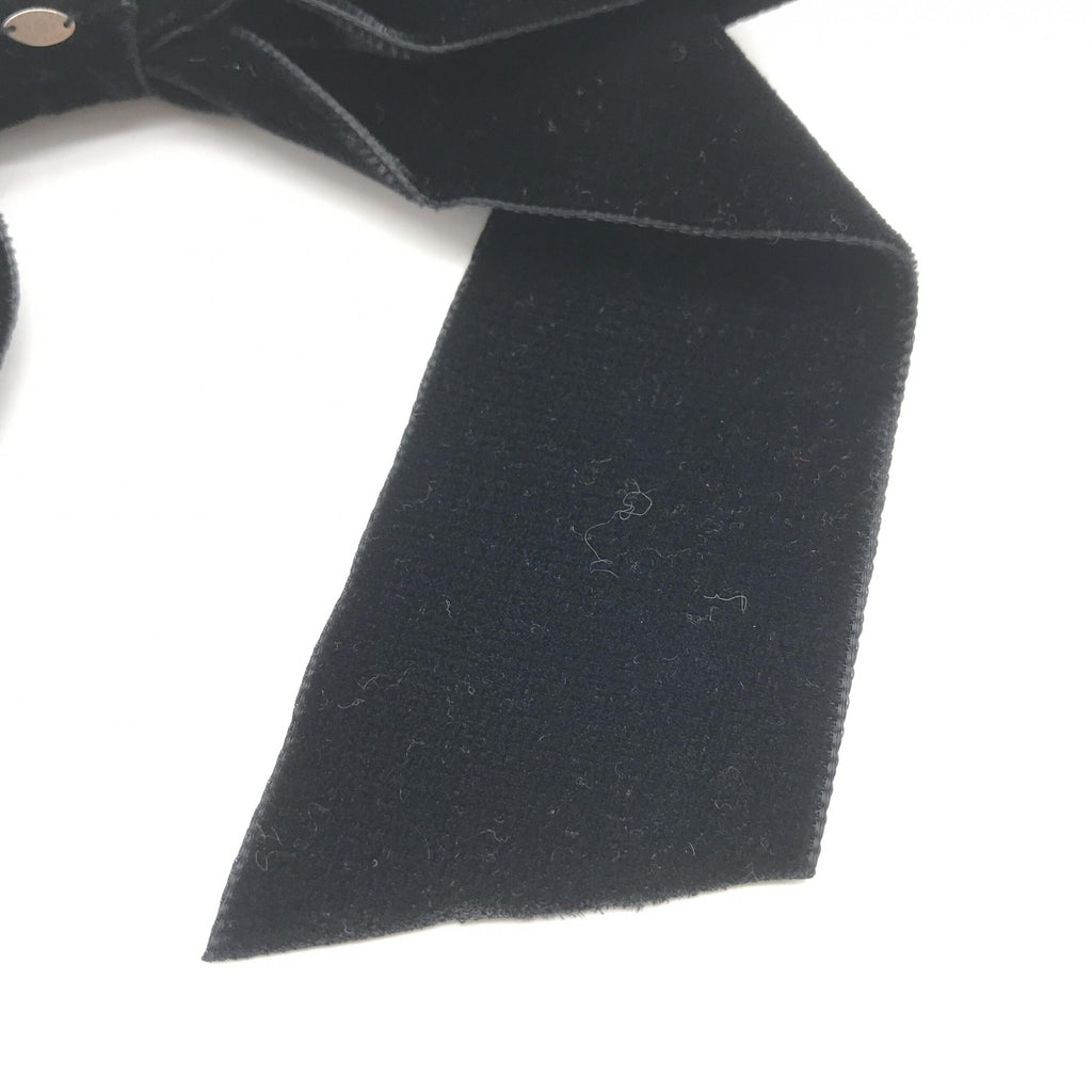 Black Velvet Bow Hair Accessory