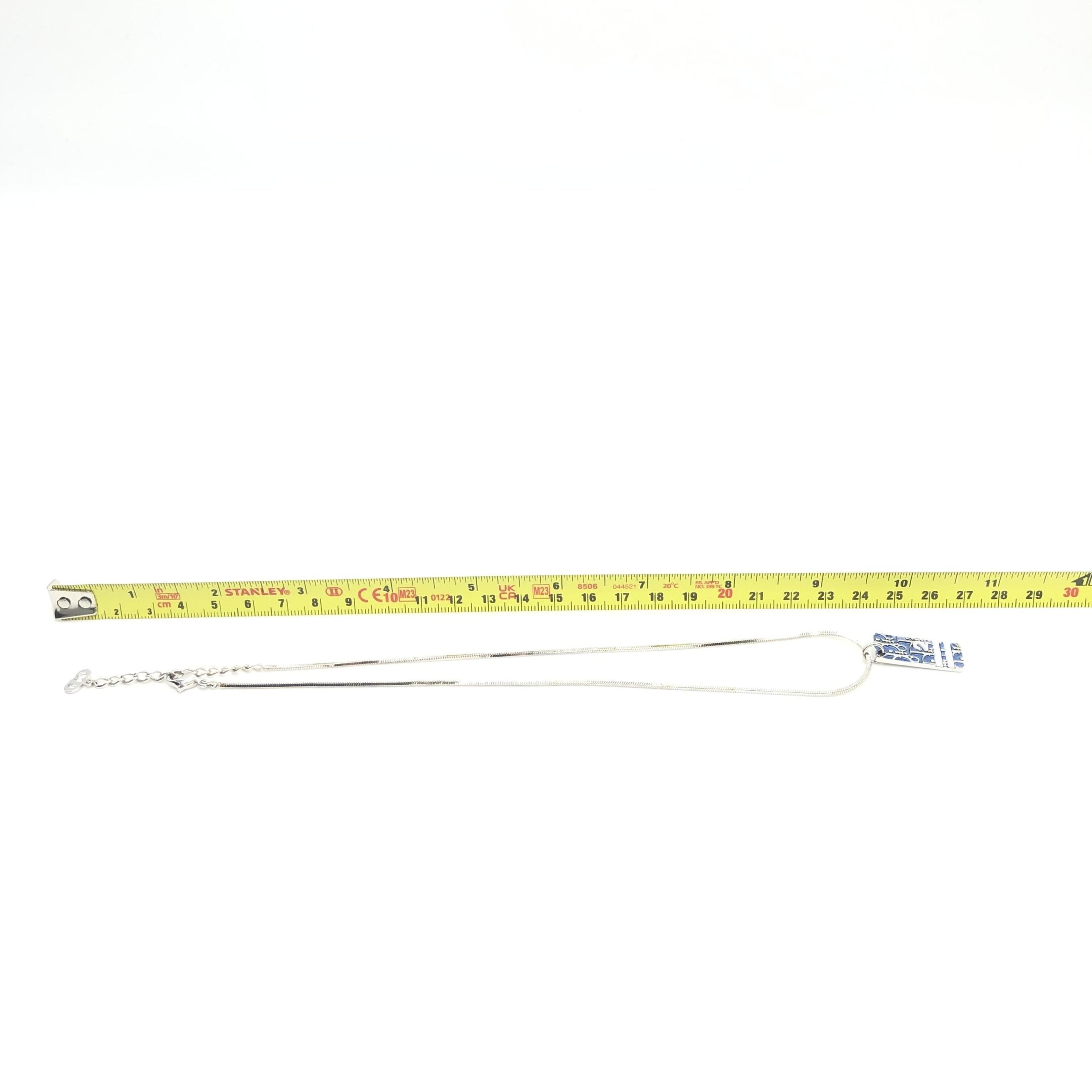 Blue Trotter Pendant Necklace