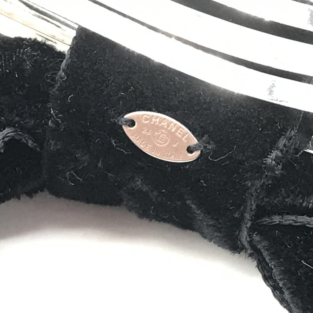 Black Velvet Bow Hair Accessory