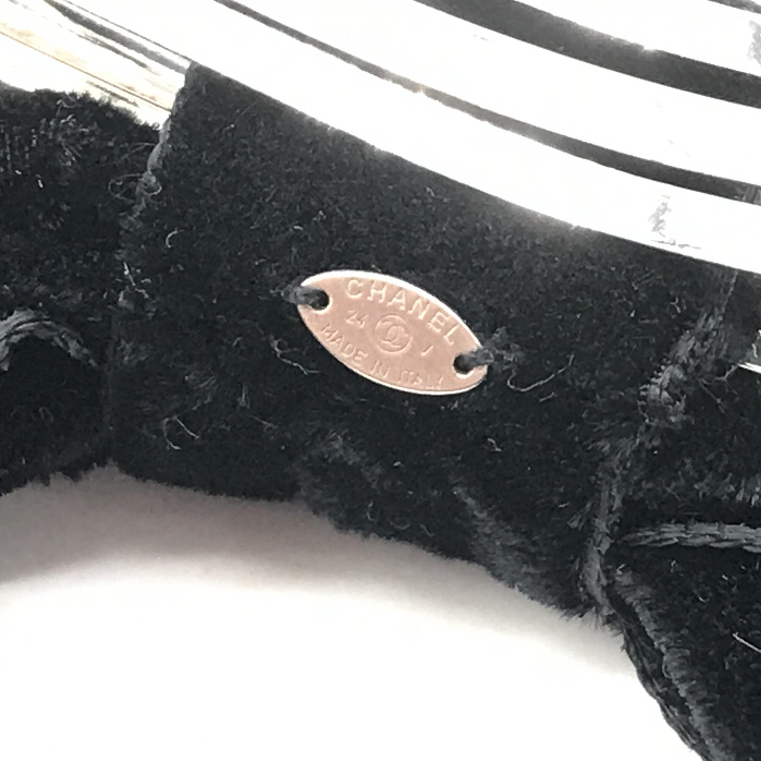 Black Velvet Bow Hair Accessory