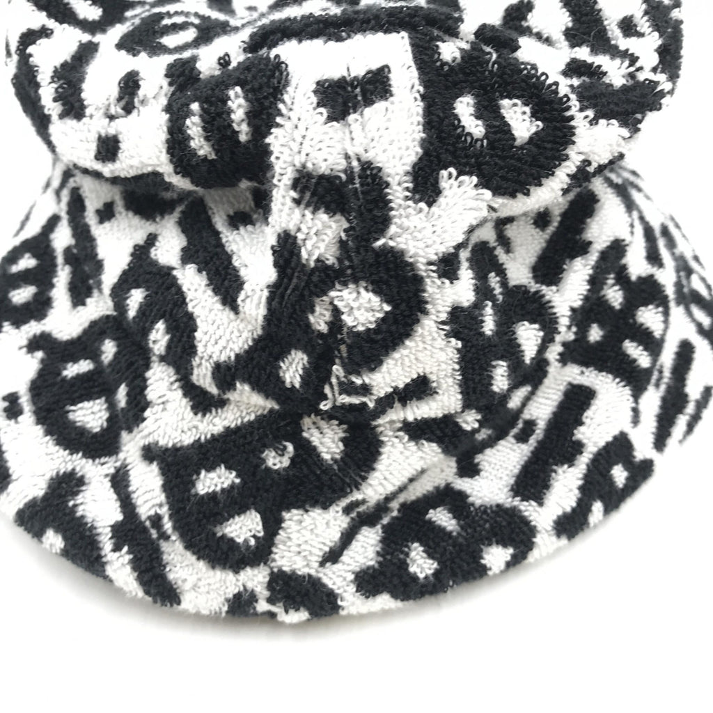 Burberry Cotton Monogram Jacquard Towel Bucket Hat