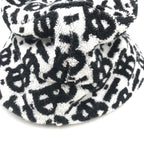 Burberry Cotton Monogram Jacquard Towel Bucket Hat