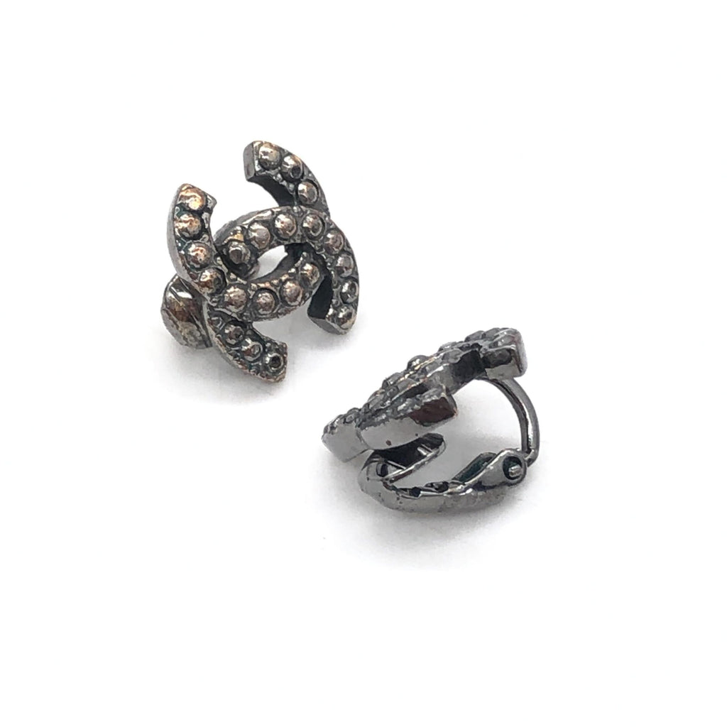 Coco Mark Rhinestone Earrings