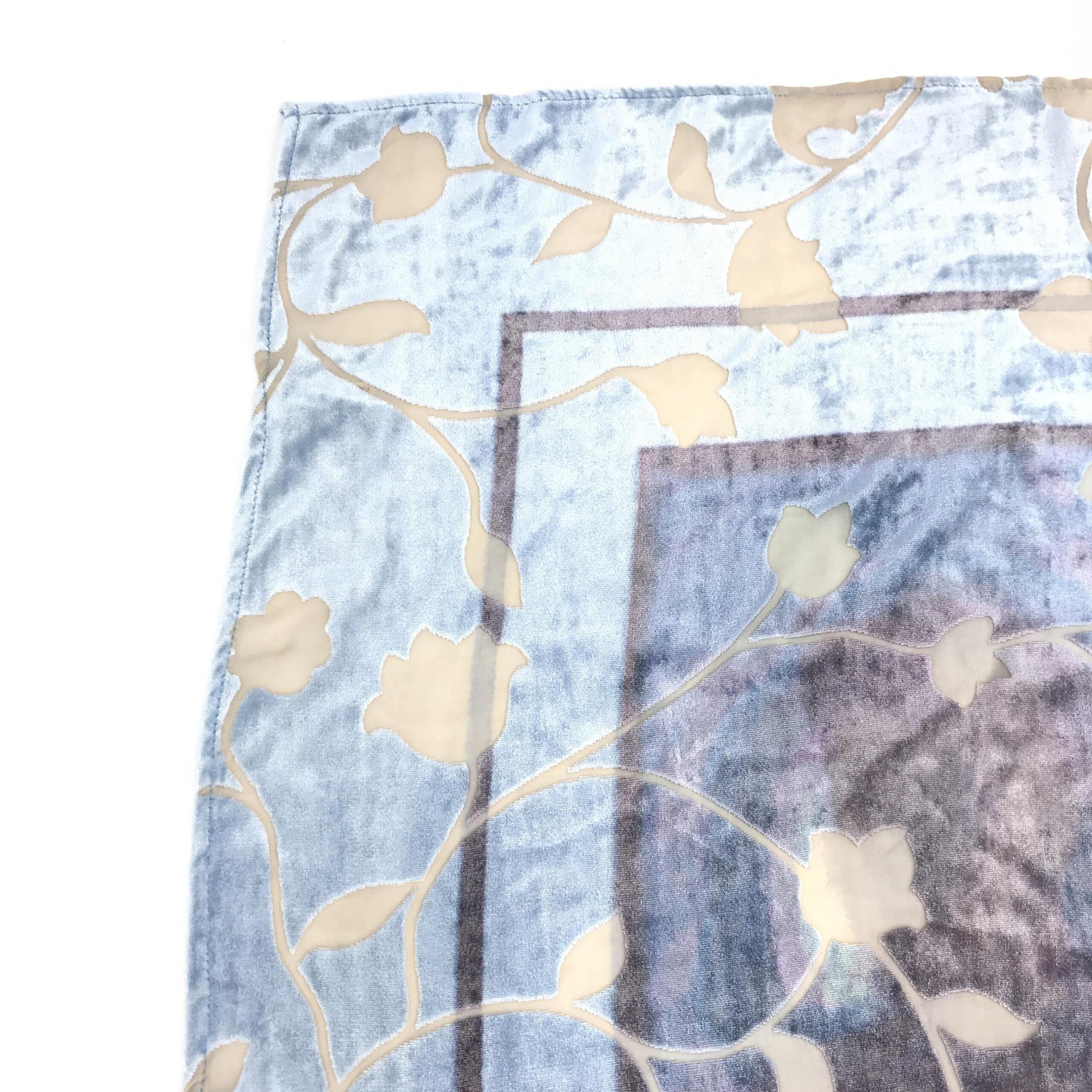 Chanel Silk Scarf: Abstract Floral Design