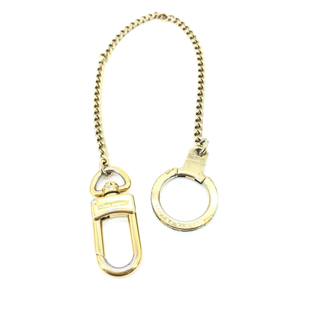 Gold Metal Bag Extender Keychain