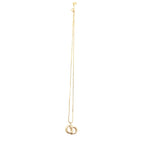 Gold Plated CD Pendant Necklace With Chain