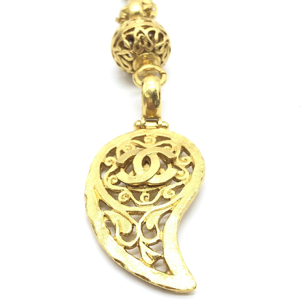 Gold Plated Coco Mark Necklace