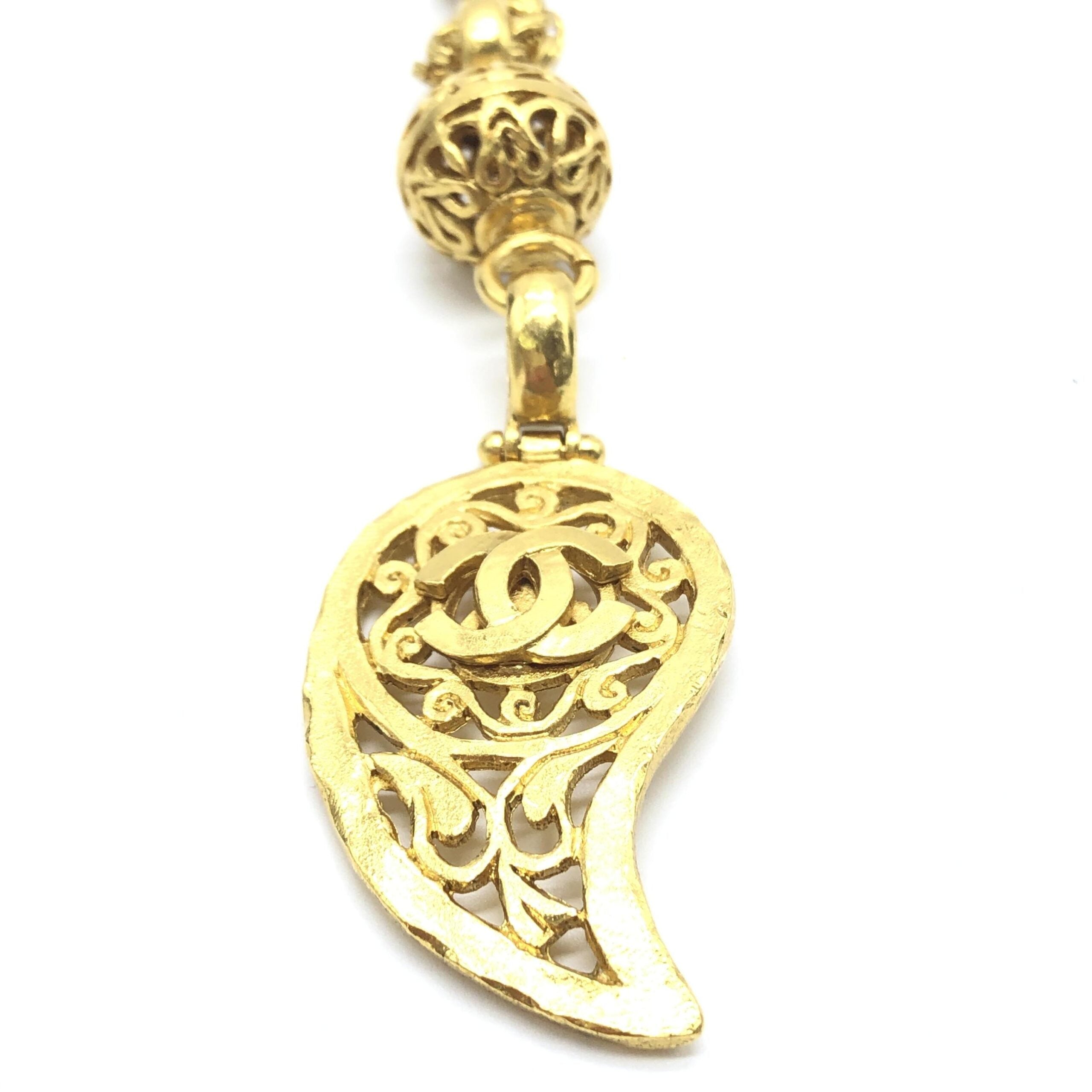 Gold Plated Coco Mark Necklace