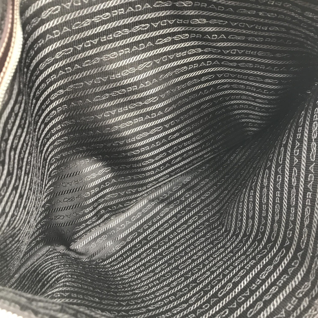 Jacquard Canvas Leather Suitcase