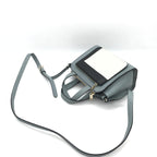 Leather Tote Bag In Gray