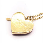 LV Heart Necklace