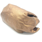 Metallic Bronze Nappa Aire Beige Shoulder Bag