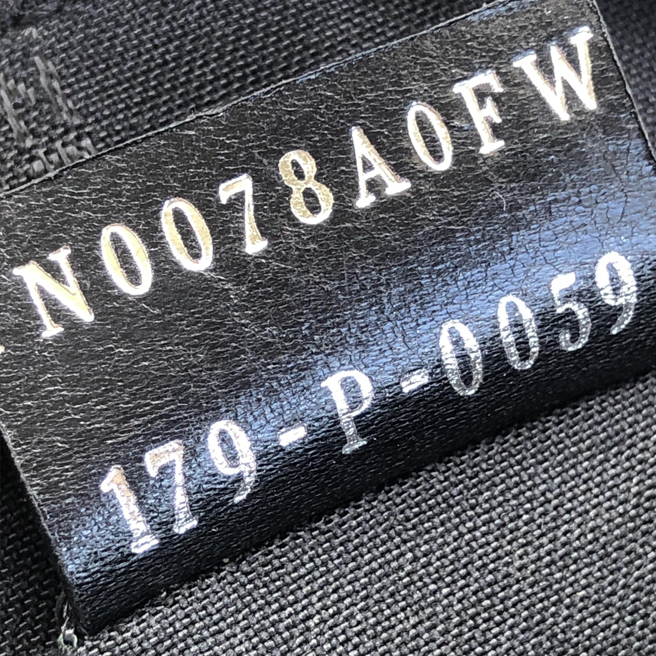 Moss Green Leather Clutch With Logo
