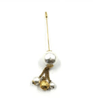 Pin Brooch, Pearl Style, Box