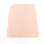 Pink Monogram Classic Shawl In Silk Mix