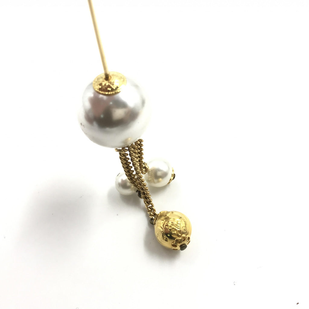 Pin Brooch, Pearl Style, Box