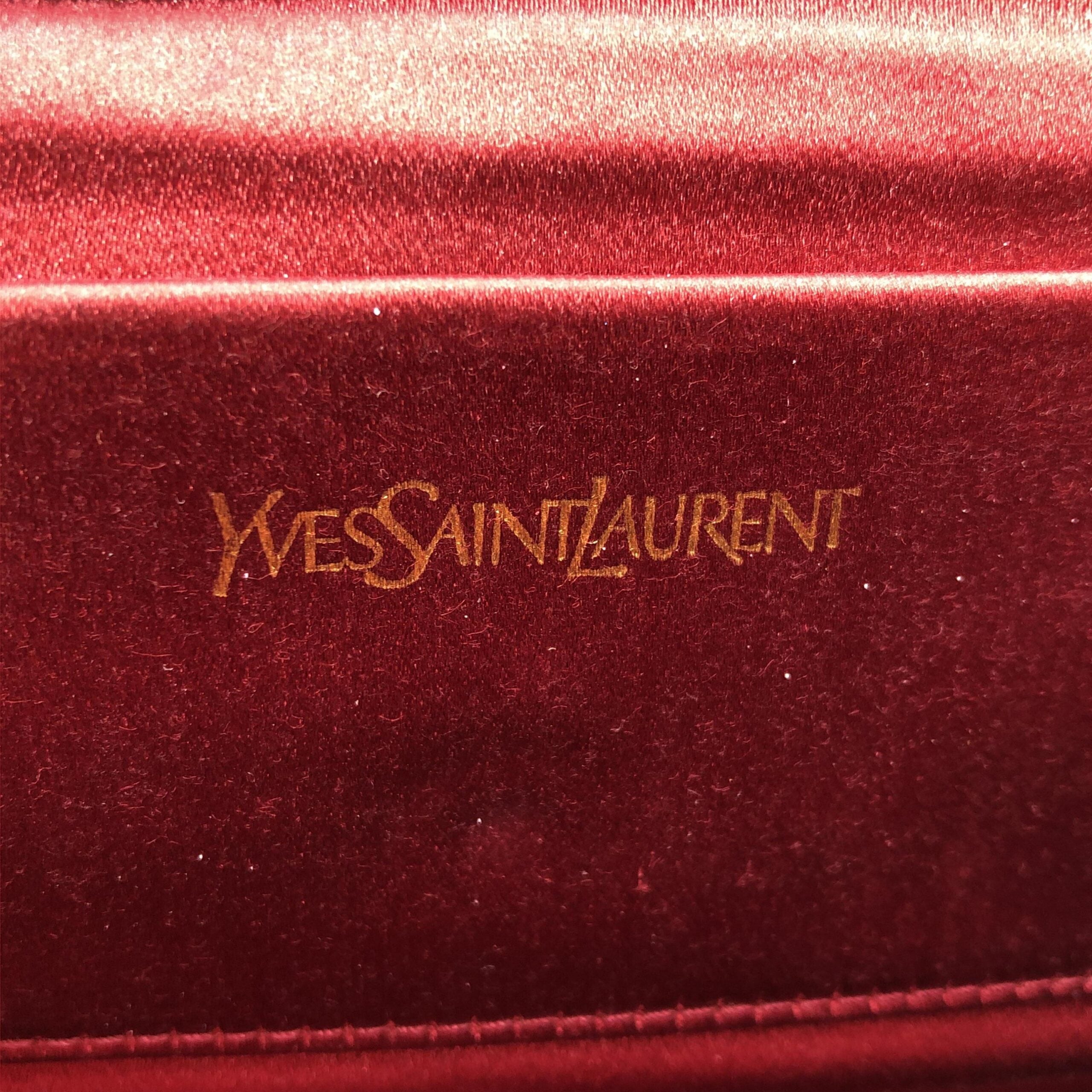 Red Patent Leather Clutch Bag