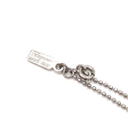 Silver Plated Necklace With Crystal Pendant