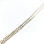 Sterling Silver G Bar Pendant Necklace