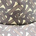 TB Monogram Baseball Cap In Brown