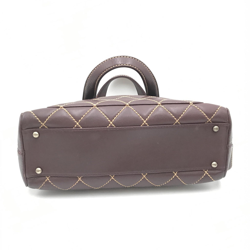 Wild Stitch Handbag Mini Boston Red