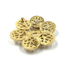 Chanel Costume Jewlery Vintage Brooch Coco Medallian