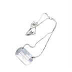 Dior 925 Sterling Silver Antique Art Deco Howard & Co. "Port" Necklace