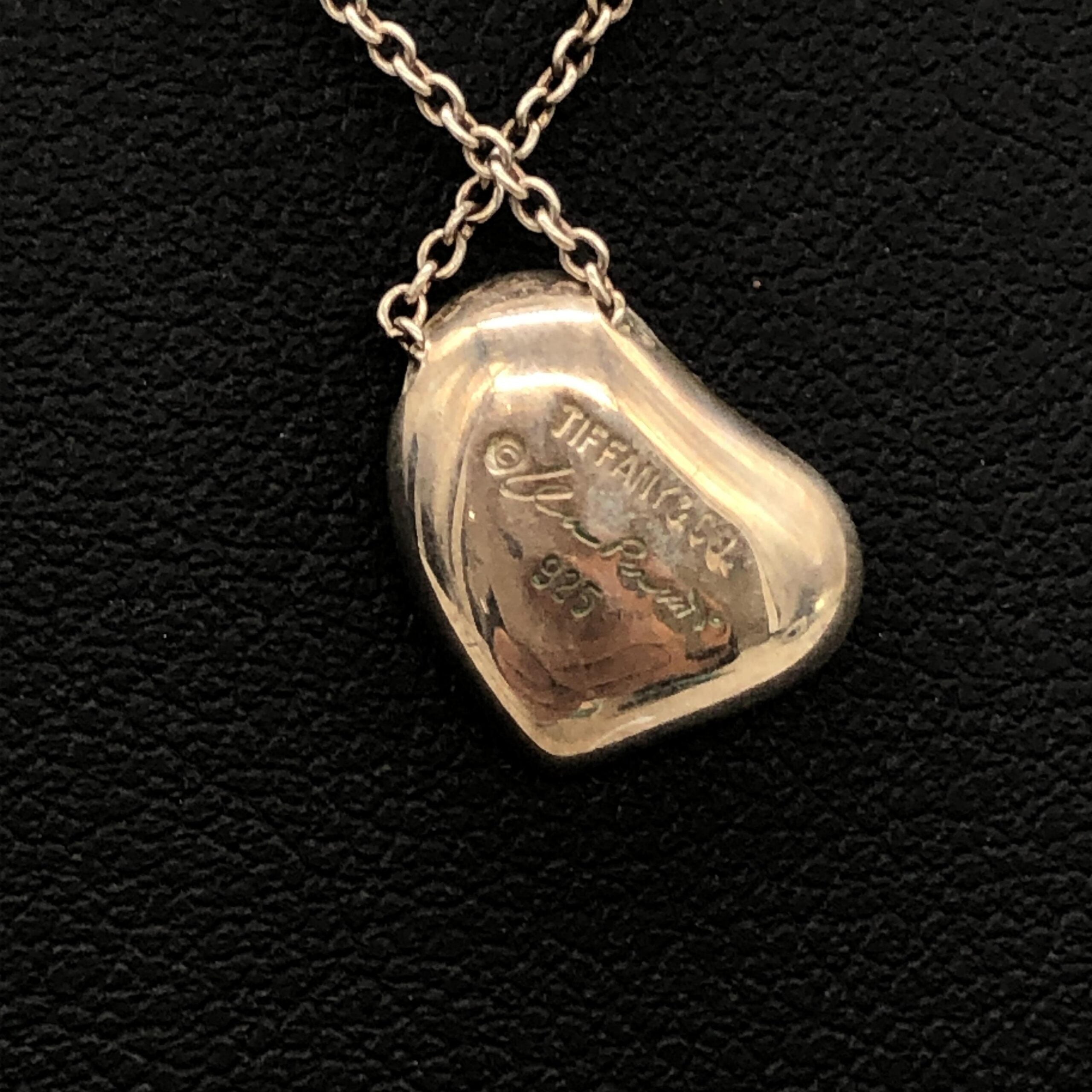 Tiffany Full Heart Necklace, Silver 925