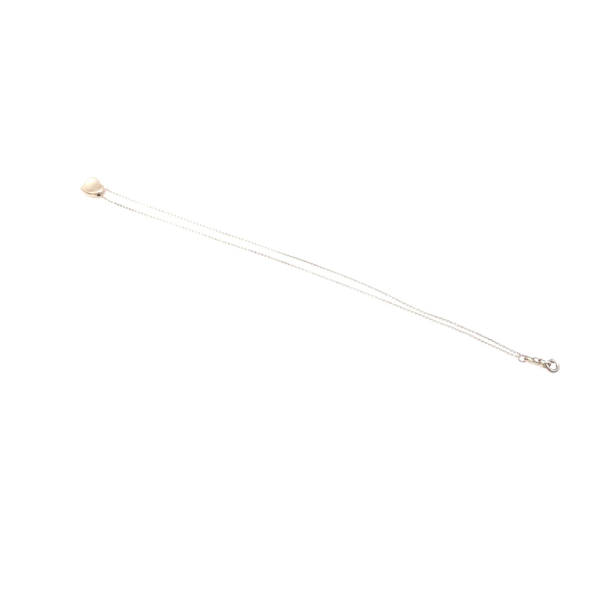 Tiffany Full Heart Necklace, Silver 925