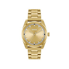 Gold Stainless Steel Dress Watch