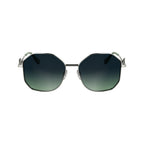 Gray Metal Sunglasses